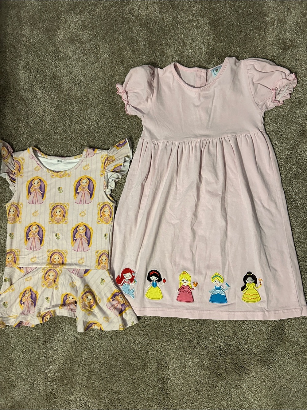 Disney princess bundle - bamboo tunic and embroidered dress